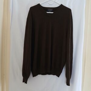 Club Room 100% Cashmere V Neck Sweater